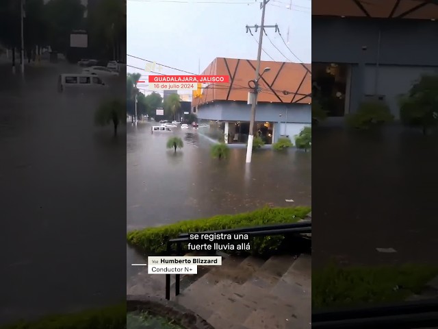 Inundaciones causan estragos en Jalisco - N+ #Shorts