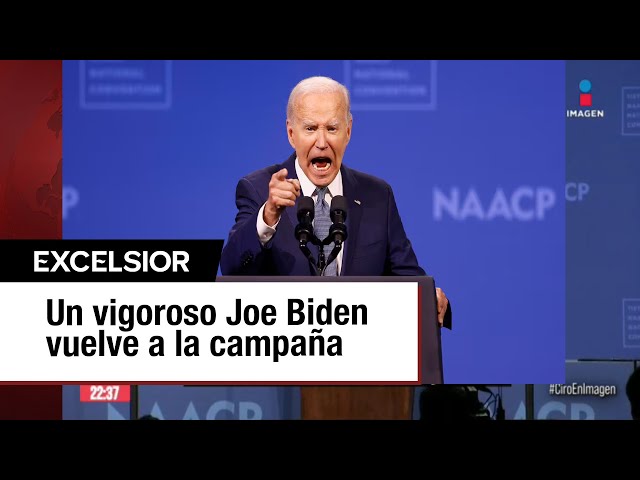 Biden dice que enfriar la política no significa "dejar de decir la verdad" sobre Trump