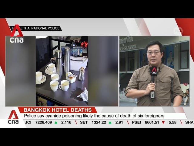 ⁣Bangkok hotel deaths a murder-suicide: Thai police