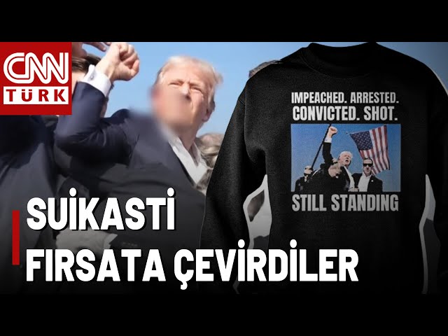 ABD'de Yeni Trend: Trump'ın Suikast Tişörtü!