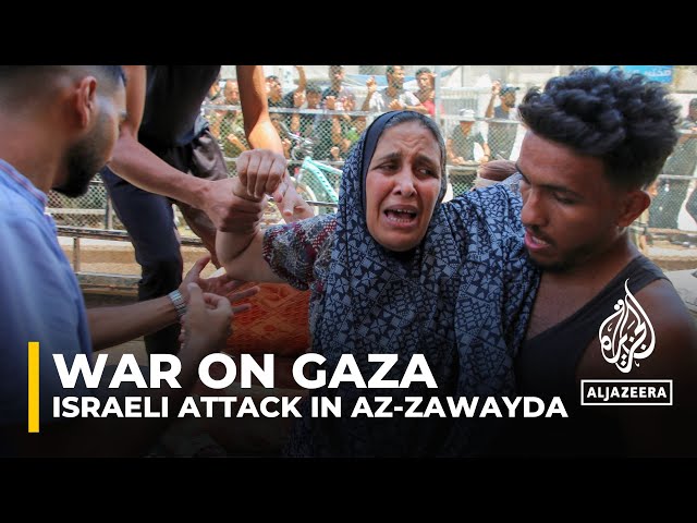 Israeli military bombs home in az-Zawayda, killing at least 13 Palestinians