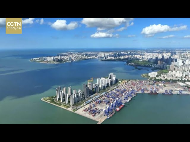 ⁣ZONES DE LIBRE-ÉCHANGE CHINOISES Le port de libre-échange de Hainan, une nouvelle perle brillante