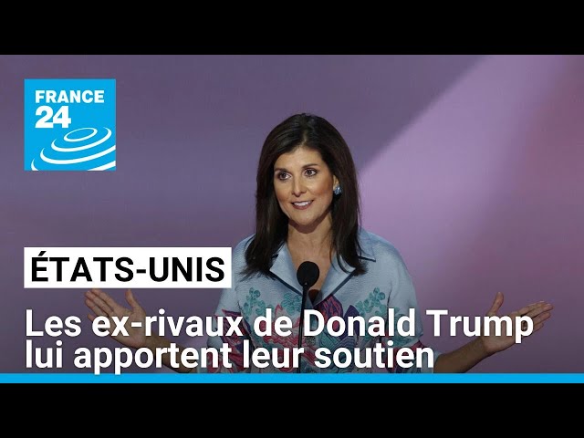 Convention républicaine, jour 2 : les ex-rivaux de Donald Trump lui apportent leur soutien