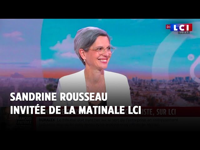 "On n'est pas du tout à la hauteur" : Sandrine Rousseau