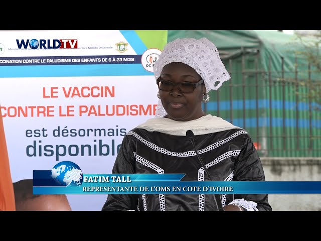 CIV : Lancement de l’introduction de vaccin antipaludique dans le programme élargi de vaccination