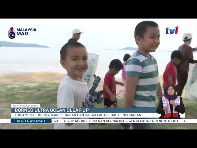 ⁣17 JULAI 2024 - BW - BORNEO ULTRA OCEAN CLEAN UP: KOMITMEN TLDM PASTIKAN PERAIRAN DAN DASAR LAUT