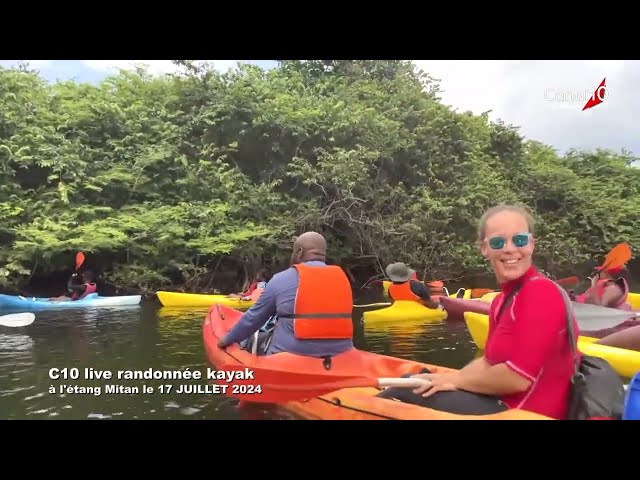 LA MATINALE DES VACANCES RANDONNEE KAYAK A L ETANG MITAN