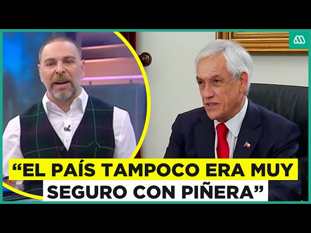⁣Neme y delincuencia en Chile: "El país tampoco era muy seguro con Piñera"