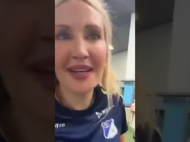 ⁣“Me hizo llorar”: Lorelei Tarón sobre bienvenida de Millonarios a Falcao en el Campín