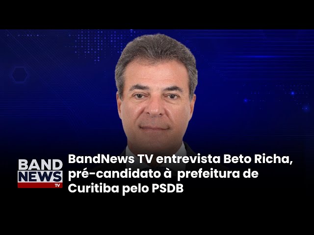 [HOJE] Sabatina BandNews TV: Beto Richa