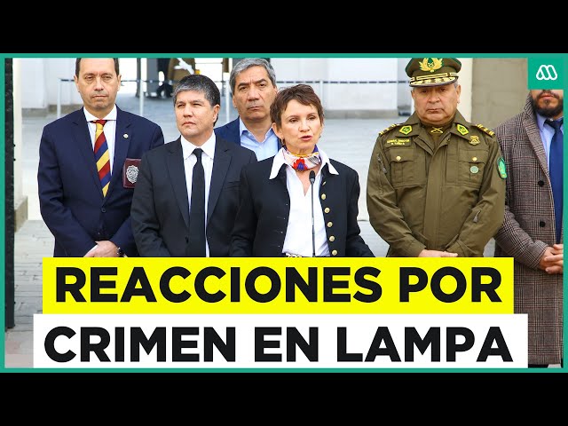 Crimen en Lampa: Gobierno anuncia reforzamiento de seguridad tras reunión de emergencia en La Moneda