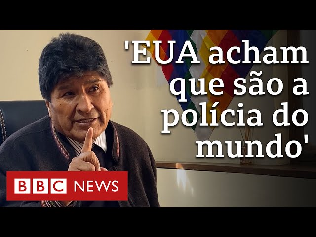 ⁣Evo Morales: 'EUA acreditam ser donos dos recursos naturais do mundo' | Entrevista