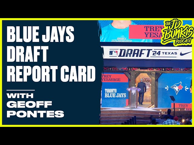 ⁣Blue Jays Draft Grades with Geoff Pontes | JD Bunkis Podcast