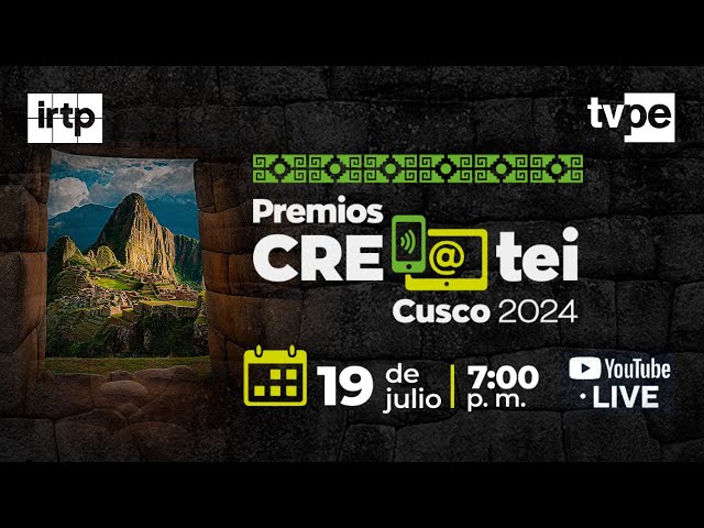 #PremiosCREatei2024 desde Cusco