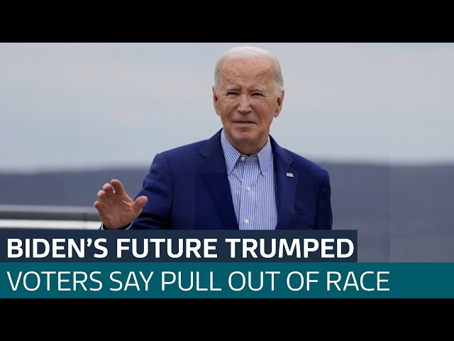 ⁣Joe Biden sets out the only circumstances in which he'd step away from Presidential race | ITV 