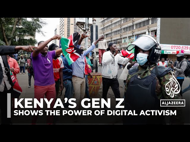 Kenyan youth activists drive protests with digital tools for change