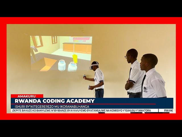 ⁣Rwanda Coding Academy: Hamuritswe imishinga yasubiza ibibazo bikigaragara mu rwego rw'uburezi