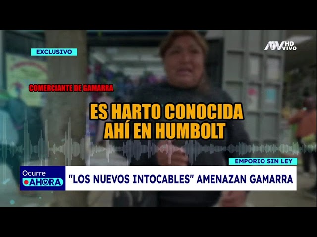 ⁣¡Exclusivo! "Los nuevos intocables" amenazan el emporio de Gamarra