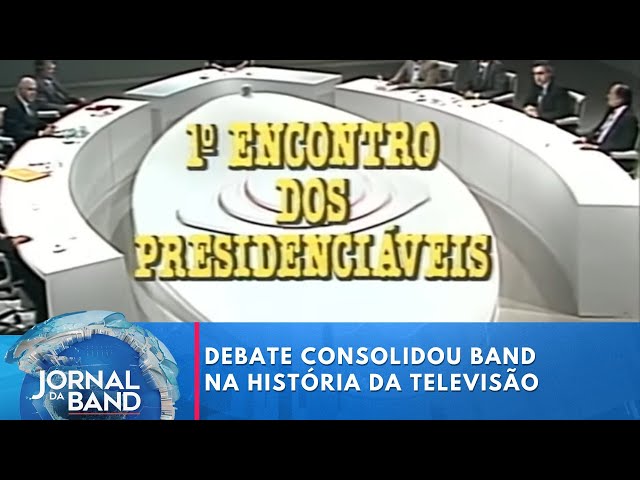 Primeiro debate da história da televisão do Brasil completa 35 anos | Jornal da Band