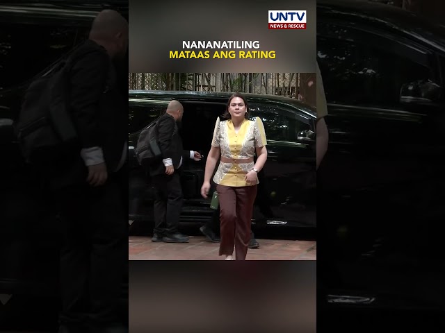 ⁣Majority trust at approval ratings, napanatili nina PBBM at VP Duterte