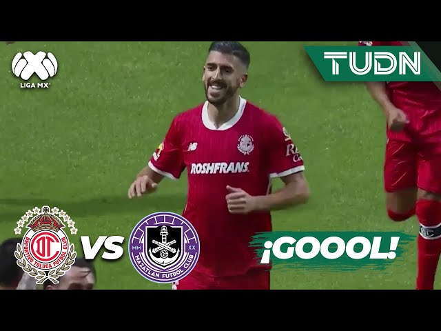 ¡GOOOL, Fernandes adelanta al Diablo! | Toluca 1-0 Mazatlán | Liga Mx -AP2024 - J3 | TUDN