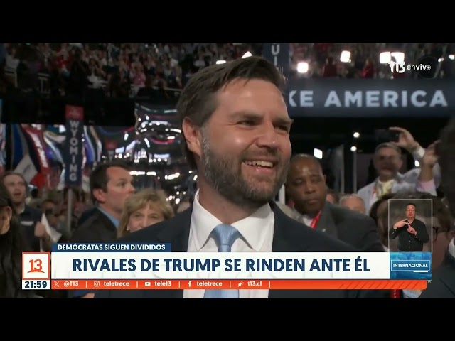 Rivales de Donald Trump se vuelven sus aliados mientras demócratas siguen polarizados