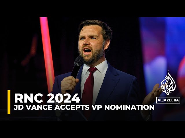 JD Vance speech: Vice president-nominee gives first address to RNC