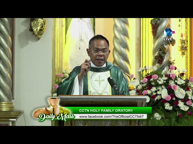 18 JULY 2024 -  HOMILY by Rev.  Fr.  Mha Balili