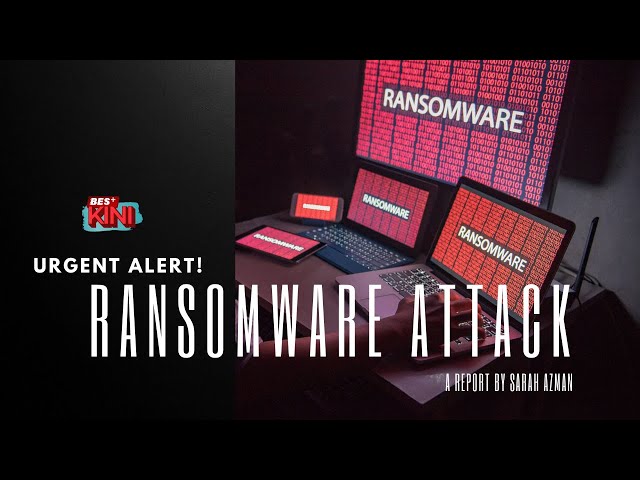 ⁣BES+KINI : Beware of ransomware attack!