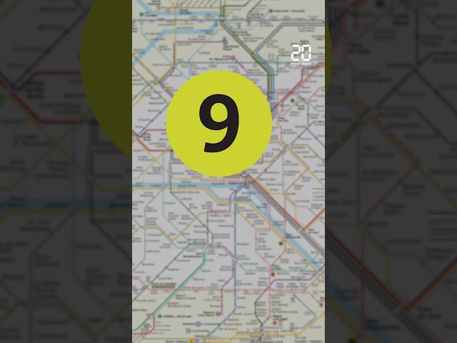 JO de Paris 2024 : 12 stations de métro à Paris fermées à partir du 18 juillet #shorts