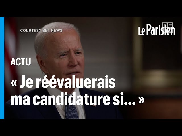 Biden réévaluera sa candidature à la présidentielle en cas de problème