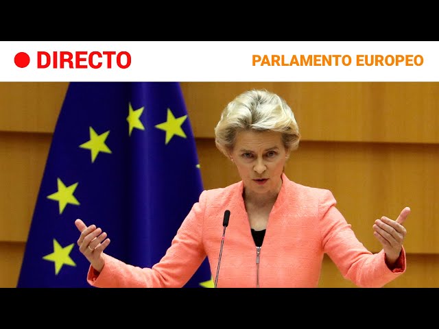 ⁣UE  EN DIRECTO: El PARLAMENTO EUROPEO VOTA para APROBAR un NUEVO MANDATO de VON DER LEYEN | RTVE