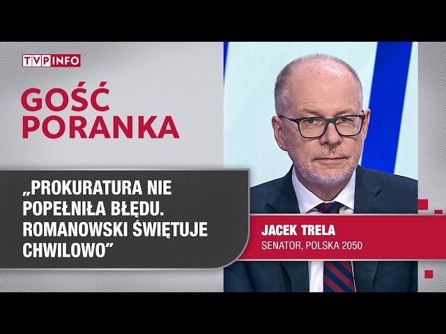 Trela: Romanowski świętuje chwilowo. Prokuratura nie popełniła błędu | GOŚĆ PORANKA