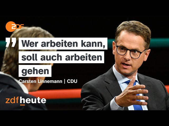 ⁣Bürgergeld abschaffen: So will die CDU Arbeit attraktiver machen | Markus Lanz vom 17. Juli 2024