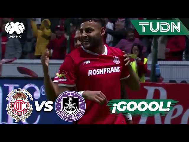 ¡Qué GOLAZO de Alexis Vega! | Toluca 3-0 Mazatlán | Liga Mx -AP2024 - J3 | TUDN