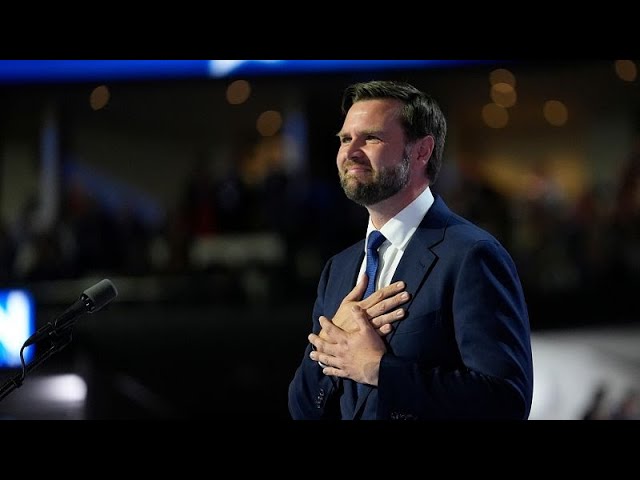 ⁣'No more free rides': Trump running mate JD Vance delivers isolationist acceptance speech