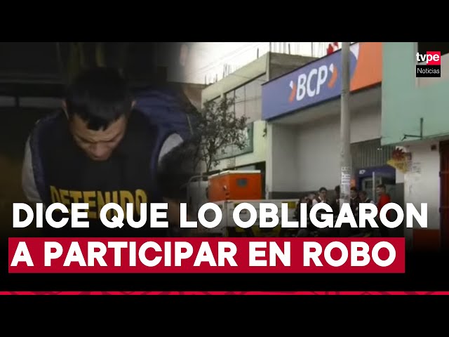 El Agustino: capturaron a hermanos implicados en robo de banco