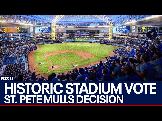 Major vote on Tampa Bay Rays new stadium expected today