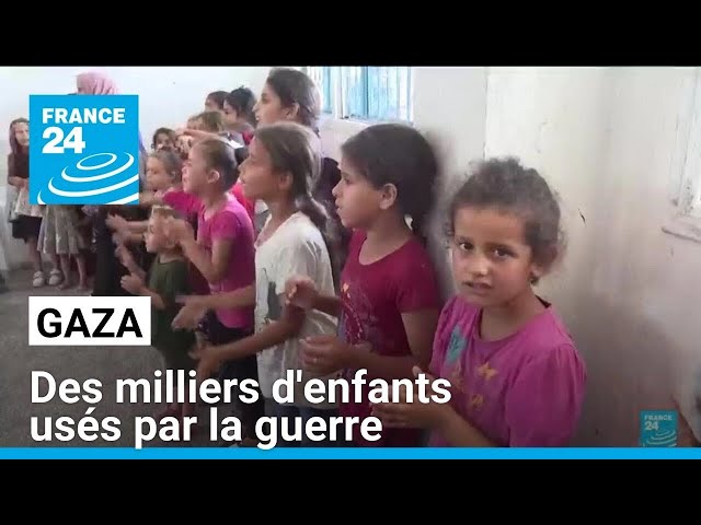 ⁣Gaza : des milliers d'enfants usés par la guerre • FRANCE 24