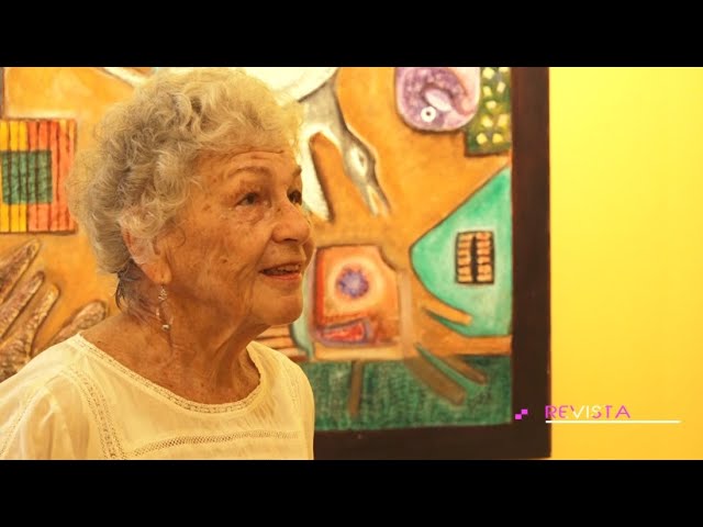 ⁣Harriet Birkhahn, de 88 anos, doa três obras de Bela Duarte ao CNAD