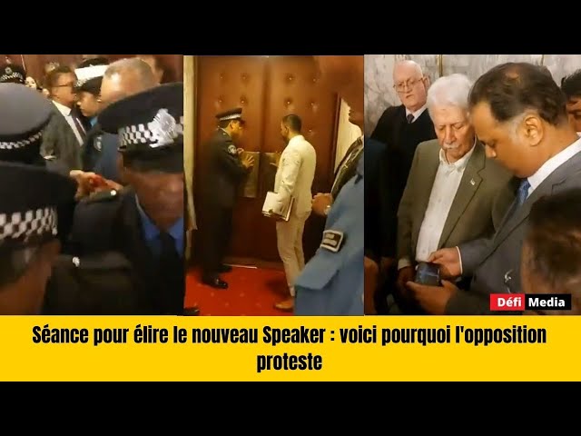 Séance pour élire le nouveau Speaker : voici pourquoi l'opposition proteste