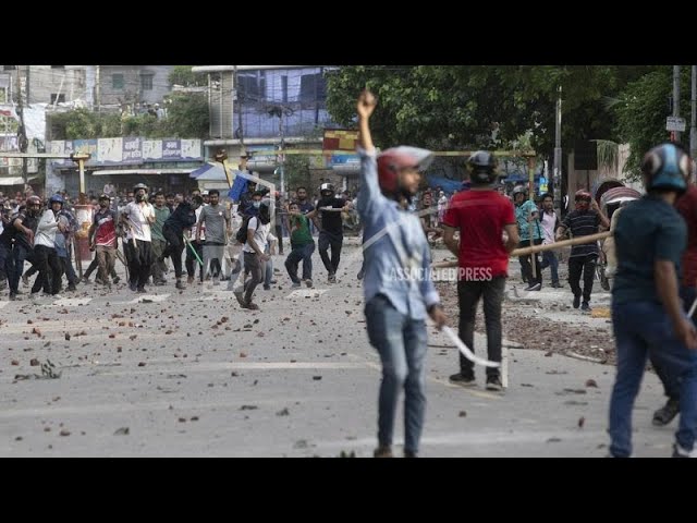 No Comment : les étudiants manifestent à Dacca depuis plusieurs jours