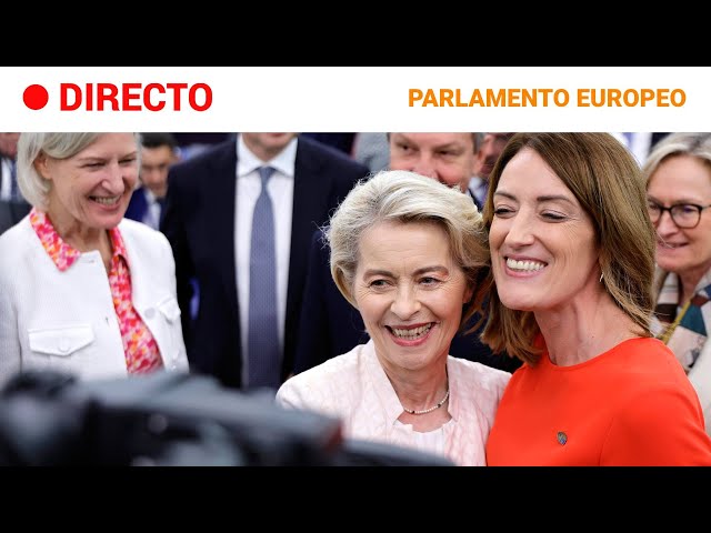 ⁣UE : ÚRSULA VON DER LEYEN y ROBERTA METSOLA avanzan LÍNEAS DE ACTUACIÓN | RTVE NOTICIAS