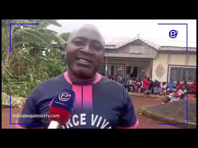 ⁣BANDJOUN: UN ENFANT ENGLOUTI PAR LA TERRE DANS UN CHANTIER - EQUINOXE TV