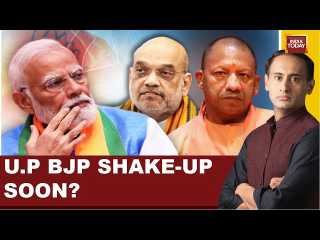 ⁣Newstrack With Rahul Kanwal Live:Sangathan Versus Sarkar In U.P? | U.P BJP Shake-Up Soon | Live News