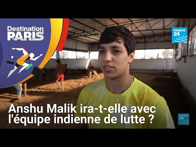 La lutteuse Anshu Malik, du combat traditionnel indien aux sélections nationales • FRANCE 24