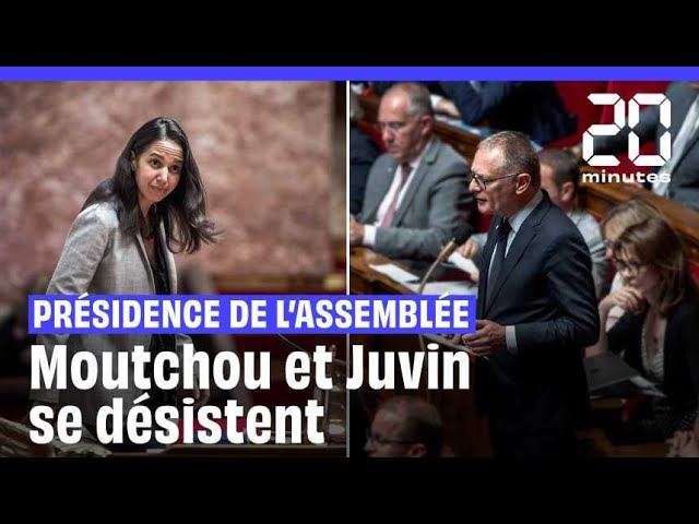 Présidence de l'Assemblée : Philippe Juvin (LR) et Naïma Moutchou (Horizons) se retirent au pr.