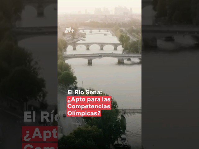 ¿El río Sena es apto para los Juegos Olímpicos de París 2024? #nmas #paris2024 #francia #shorts