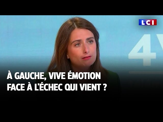 À gauche, vive émotion face à l'échec qui vient ?