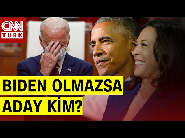 ⁣Covid Olan Biden İçin Yolun Sonu! Biden Yerine Başkan Adayı "Kamala" Mı "Obama" 